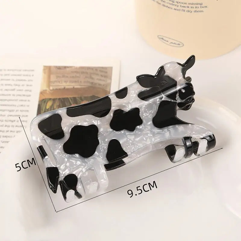 1pc New Cute Cartoon Animal Hair Clip Panda Fun Personalized Hair Accessories Hair Clip Women's Hair Clip